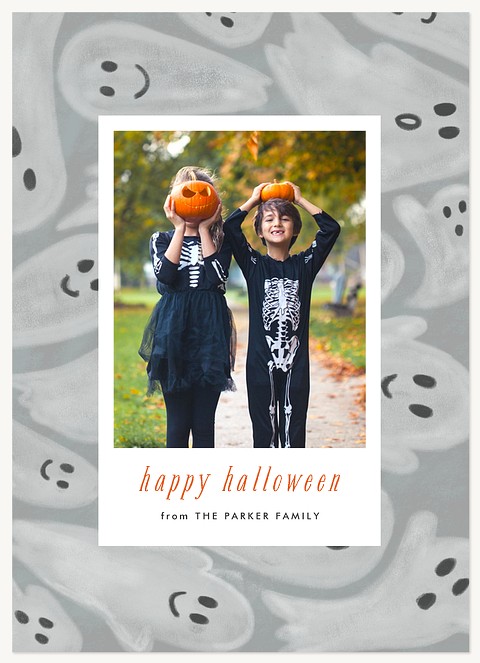 Spooky Ghosts Halloween Cards