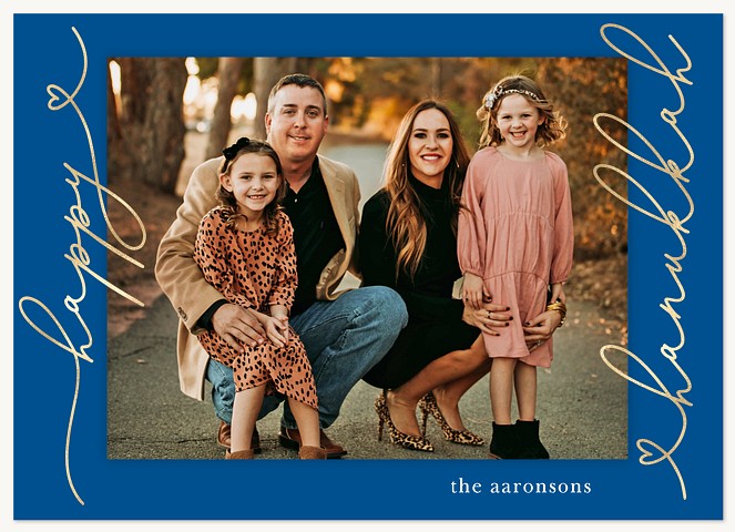 Side Script Hanukkah Cards