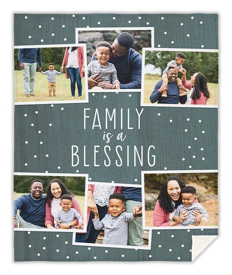 Merry Flurry Custom Blankets