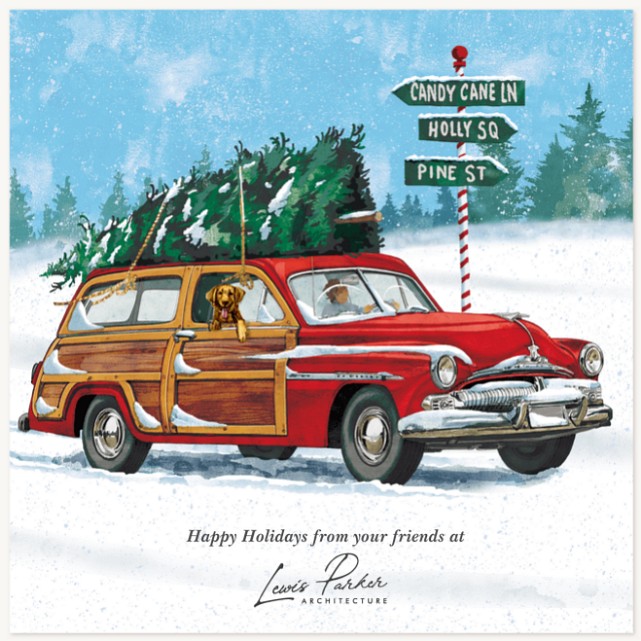 Holiday Road Business Holiday Cards