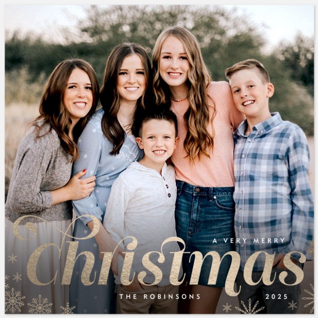 Christmas Shine Holiday Photo Cards