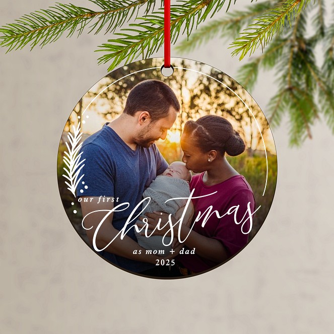 Christmas Sprig Custom Ornaments