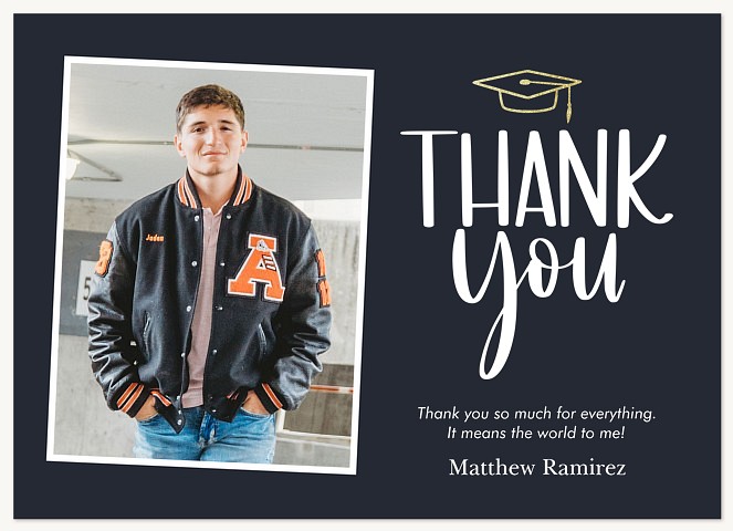 Whimsical Type Thank You Cards 