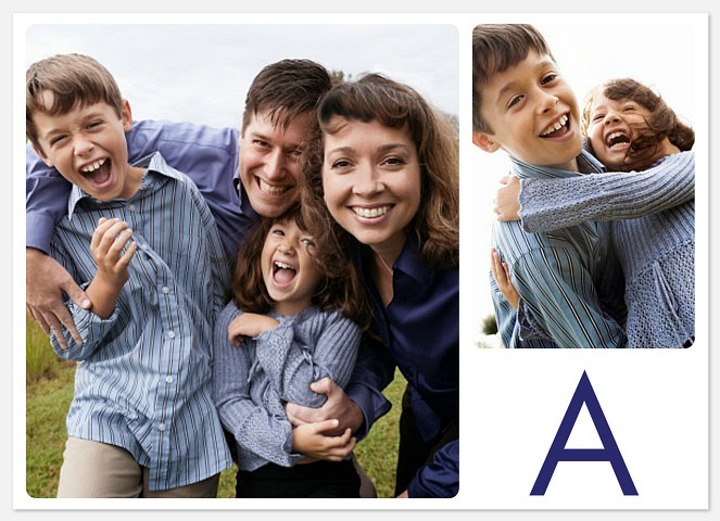 White Frame Initial Create Your Own