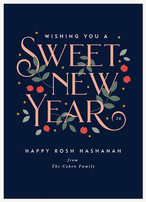 Bountiful Wishes Rosh Hashanah cards