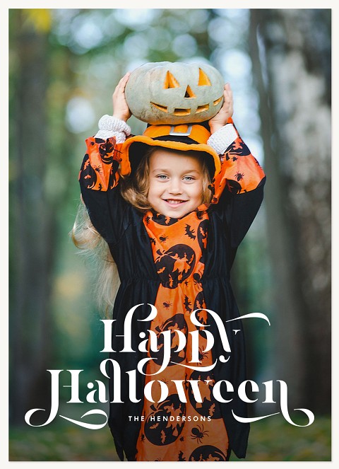 Scary Stencil Halloween Cards