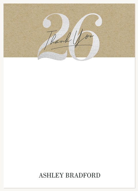 Krafty Year Thank You Cards 