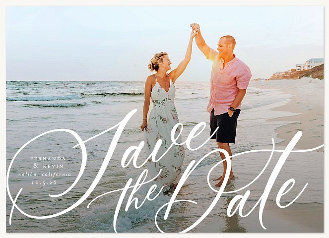 Inspired Save the Date Cards