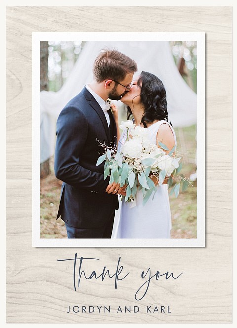 Maple Thanks Thank You Cards 