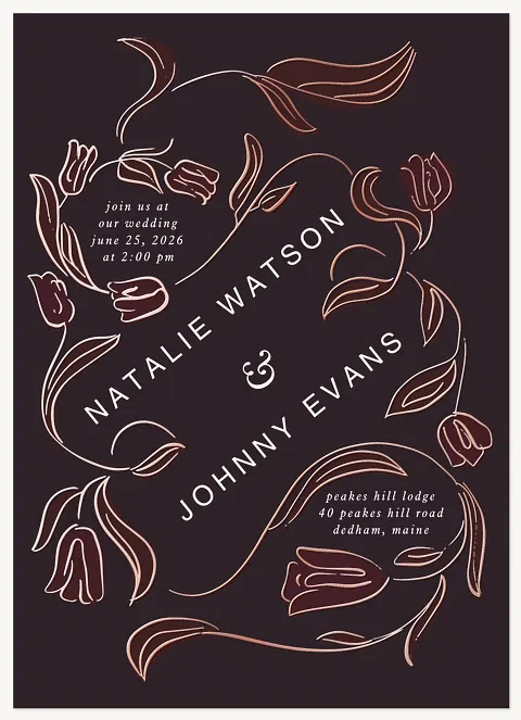 Fairytale Romance Wedding Invitations