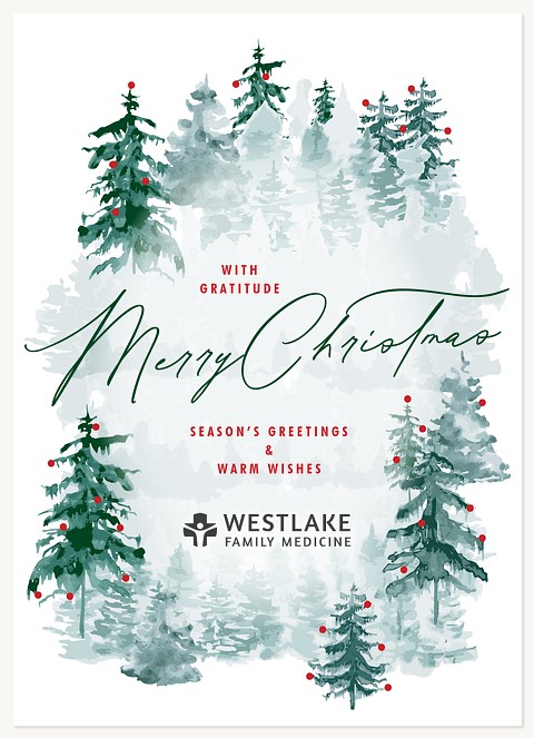 Winter Holidays Business Holiday Cards