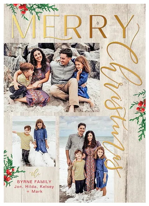 Woodland Wonder Personalized Holiday Cards