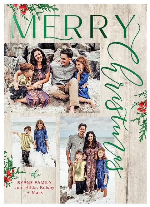 Woodland Wonder Personalized Holiday Cards