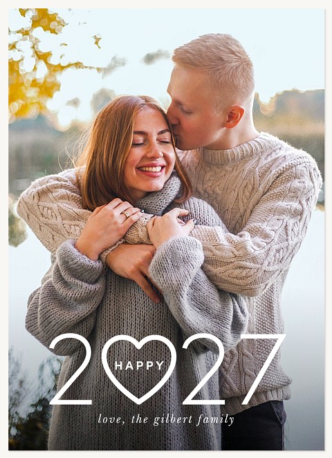 Happy Year Personalized Holiday Cards