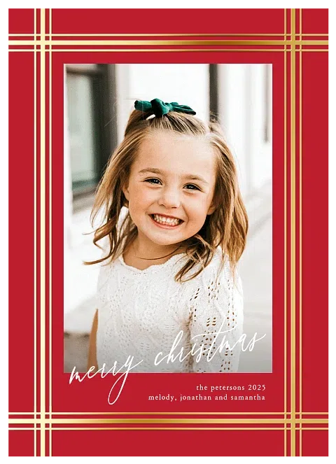 Holiday Traditions Personalized Holiday Cards
