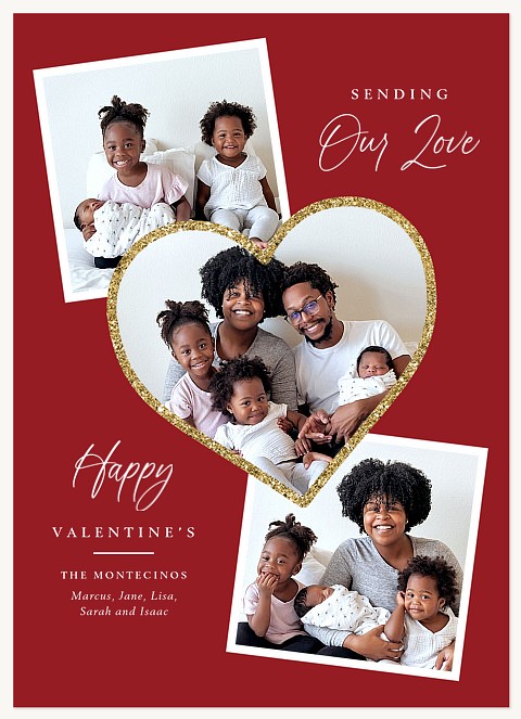 Sparkle Trio Valentines Cards