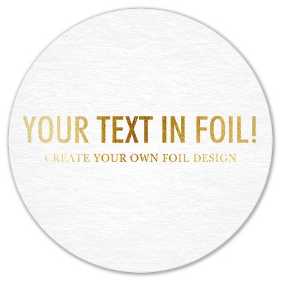 Create Your Own Foil Design Custom Coasters
