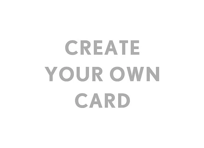 Create Your Own  Thanksgiving Cards