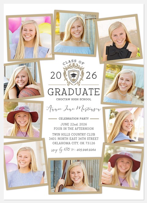 Collegiate Scholar Graduation Cards