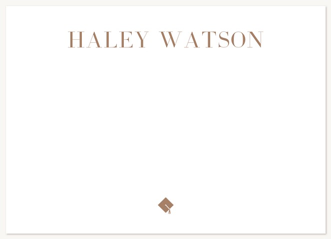 Tiny Tassel Thank You Cards 
