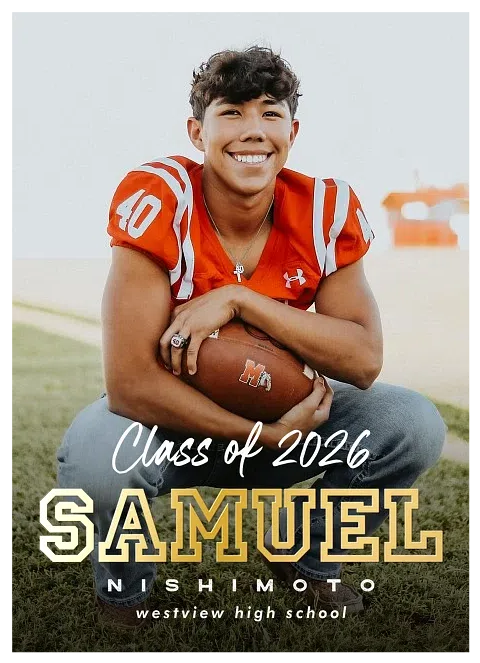 Varsity Name Graduation Cards