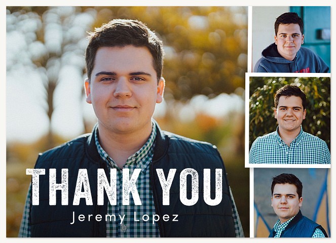 Sporty Type Thank You Cards 