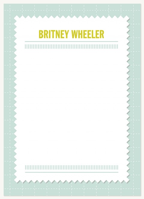 Postcard Stationery For Kids