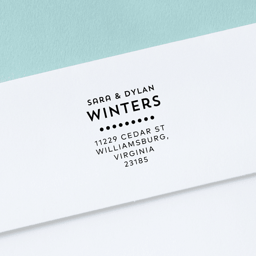 Modern Names | Custom Rubber Stamps