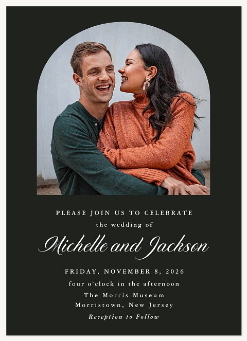 Formal Simplicity Wedding Invitations