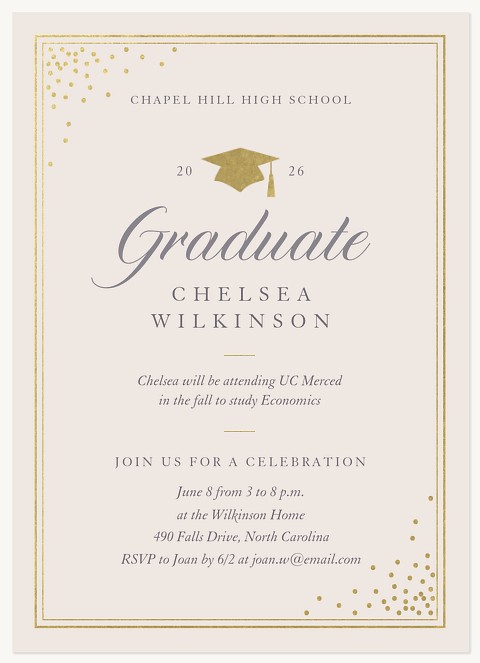 Confetti Corners Graduation Cards