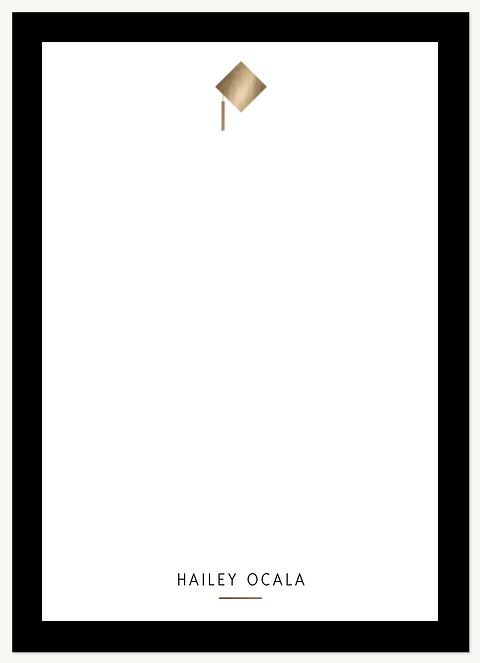 Golden Cap Thank You Cards 