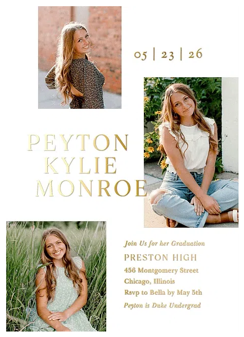 Simply Modern Graduation Cards