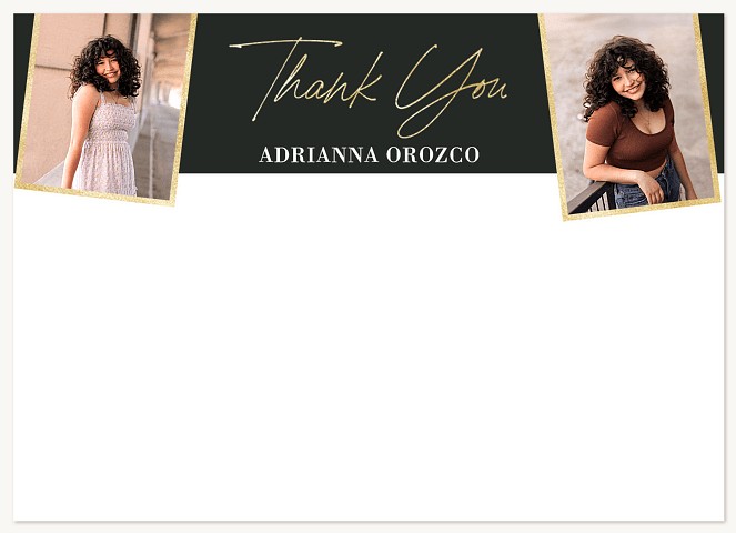Shining Collage Thank You Cards 