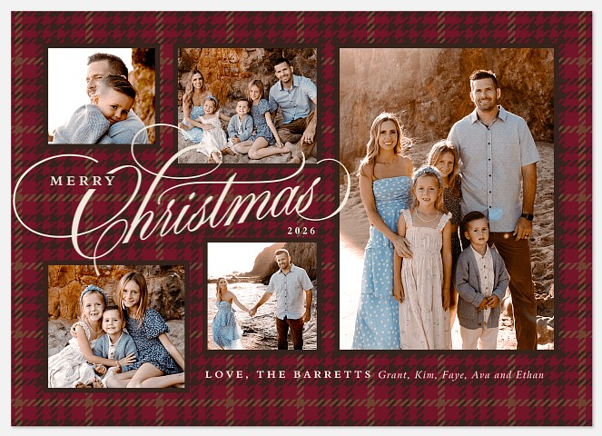 Cabin Collection Holiday Photo Cards