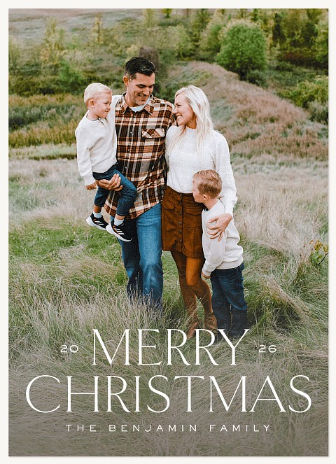 Foundation Personalized Holiday Cards