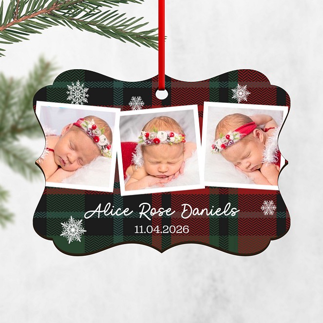 Little Trio Custom Ornaments