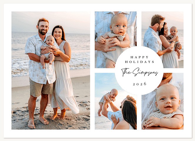 Full Circle Personalized Holiday Cards