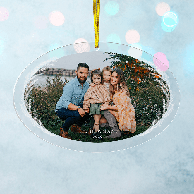 Evergreen Edge Personalized Ornaments