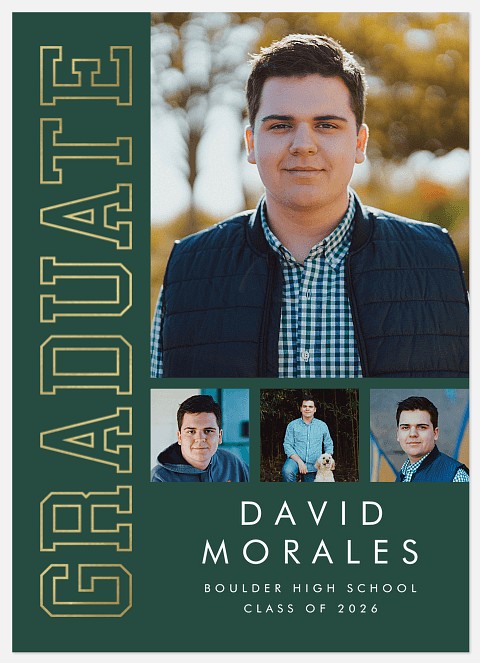 Athletic Gallery Graduation Cards