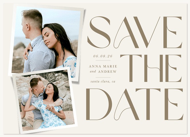 Memento Save the Date Cards