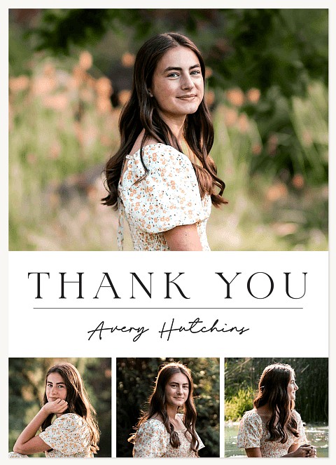 Spotlight Thanks Thank You Cards 