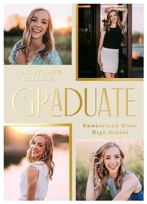 Boldly Stated Graduation Cards
