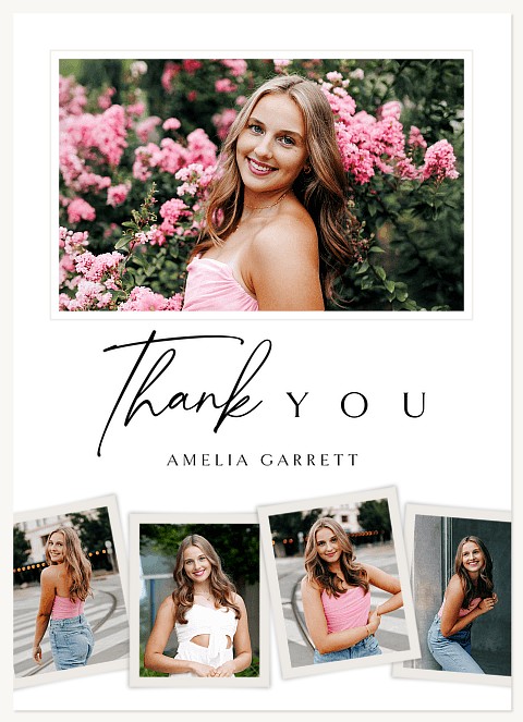 Snapshot Celebration Thanks Thank You Cards 