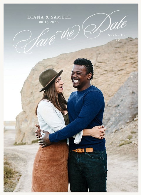 Simple Charm Save the Date Cards