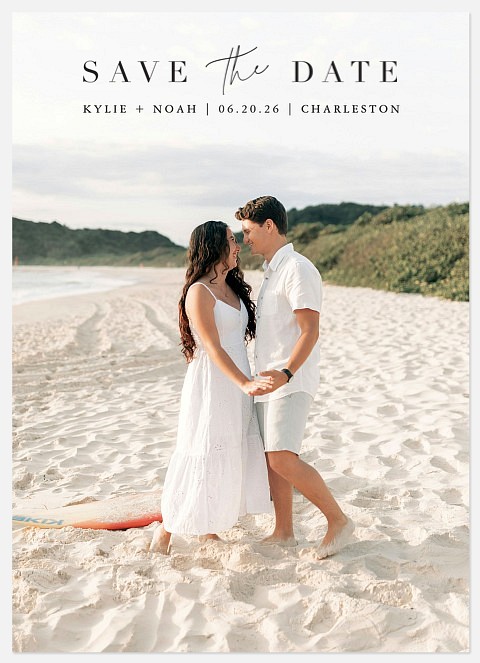 Together Save the Date Photo Cards