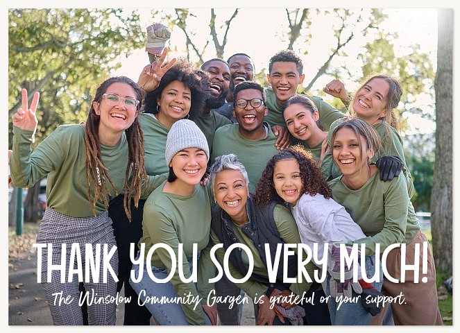 Three Cheers Thank You Cards 