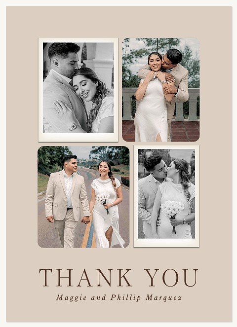 Quartet Thank You Cards 