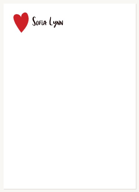 With Love Stationery