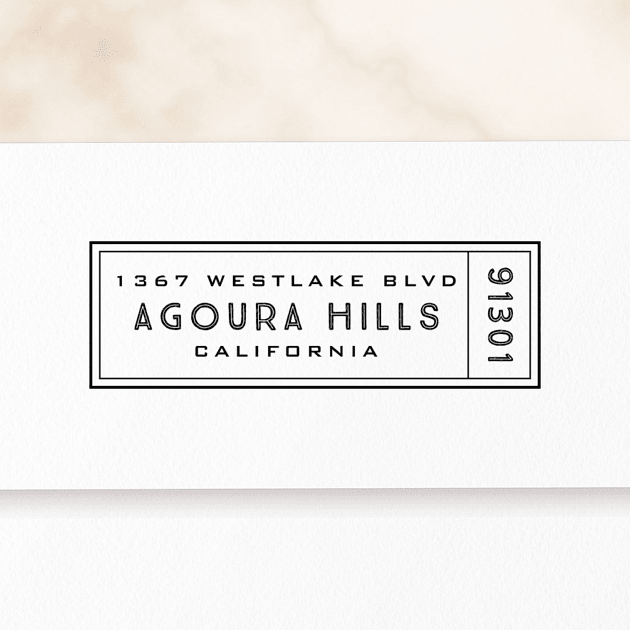 Vintage Post | Custom Rubber Stamps