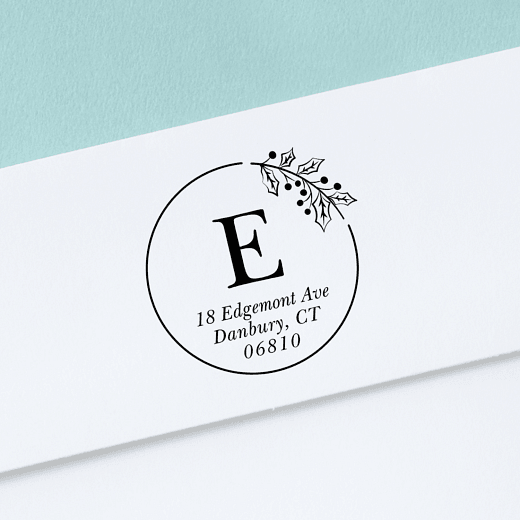 Winter Berries | Custom Rubber Stamps